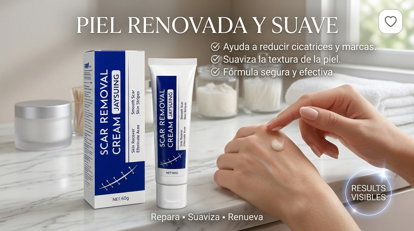 Crema Reparadora Avanzada – Atenúa Cicatrices, Marcas y Textura